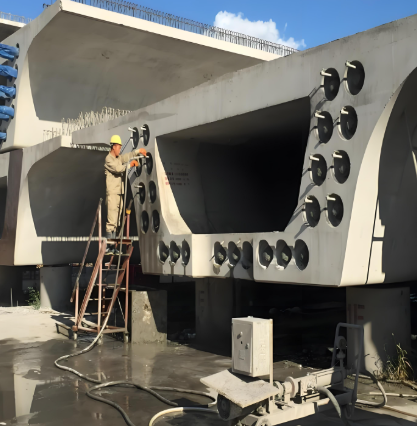 双桥压浆料施工流程及注意事项